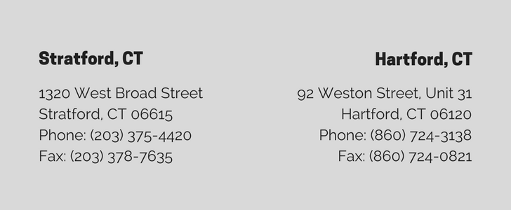 Stratford, CT1320 West Broad Street Stratford, CT 06615Phone- (203) 375-4420Fax- (203) 378-7635