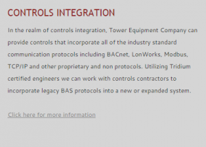 HVAC controls integration